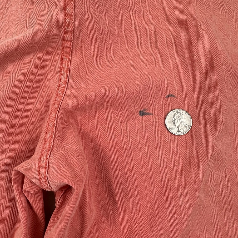 VTG‎ XRay Mens Herringbone Cargo Shorts 40 X 15 Faded Red Military Skater Y2K - Picture 4 of 16